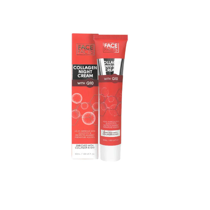 Face Facts Collagen With Q10 Night Cream - 50ml