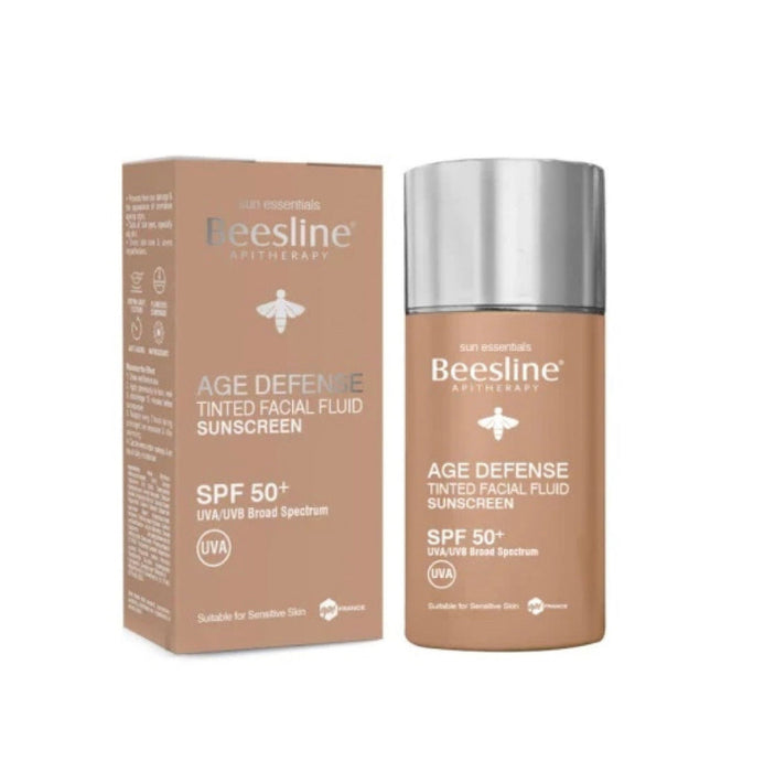 Age Defense Tinted Facial Fluid Sunscreen SPF 50+